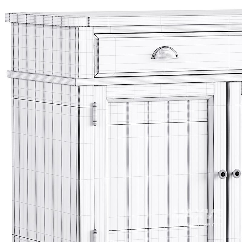 Harrogate 2 Door Sideboard in Prairie - Image 17