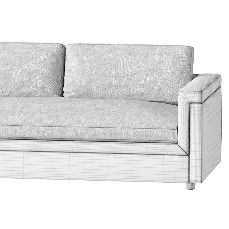 IVORY PERFORMANCE VELVET SOFA - Image 17