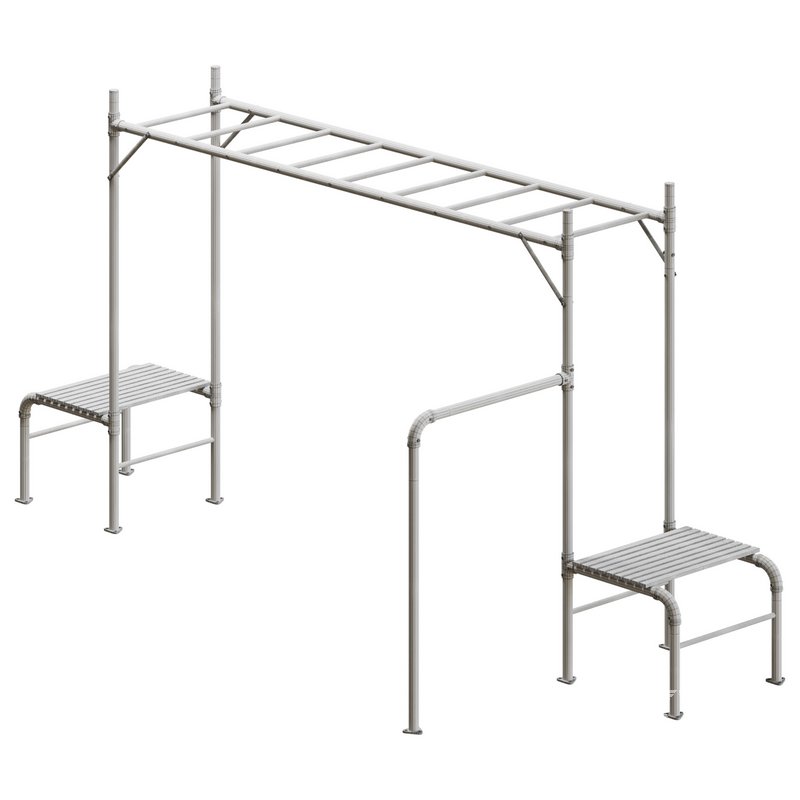 JUNIOR JUNGLE MONKEY BAR MODULE – LIFESPAN KIDS - Image 17