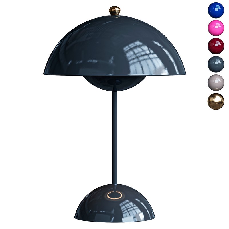 Tradition Flowerpot Battery Table Lamp - Image 1