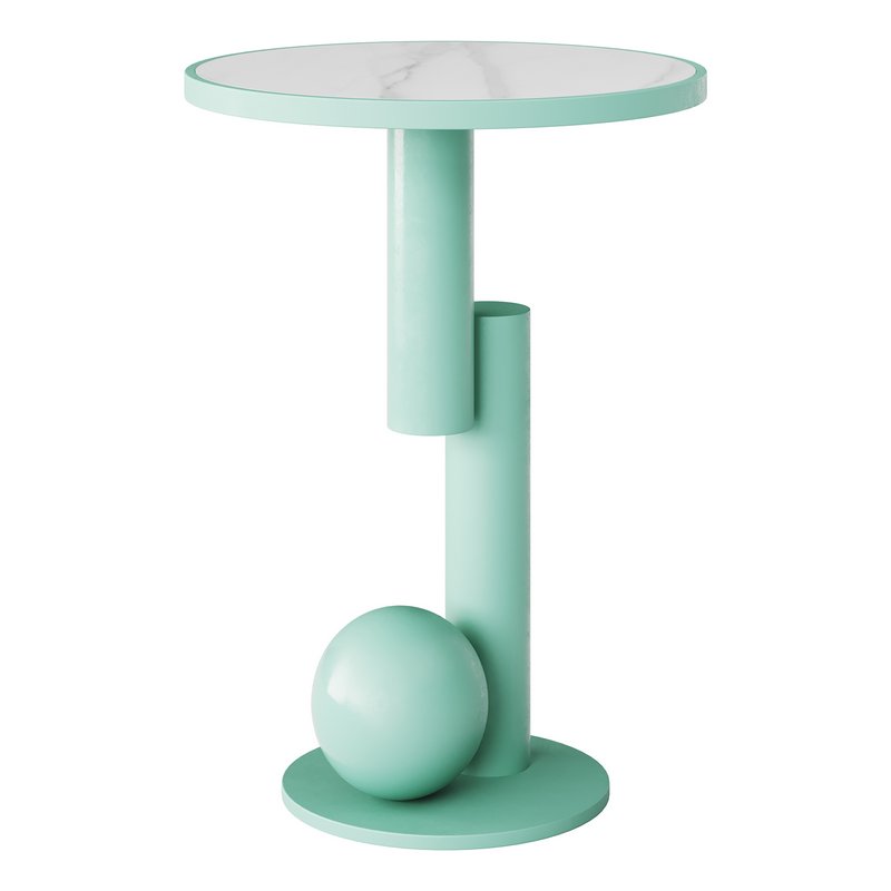 Simple Round Side Table - Image 17