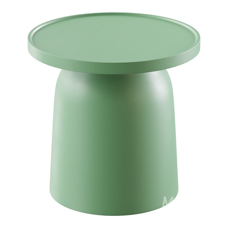 scandinavian small round coffee table - Image 1