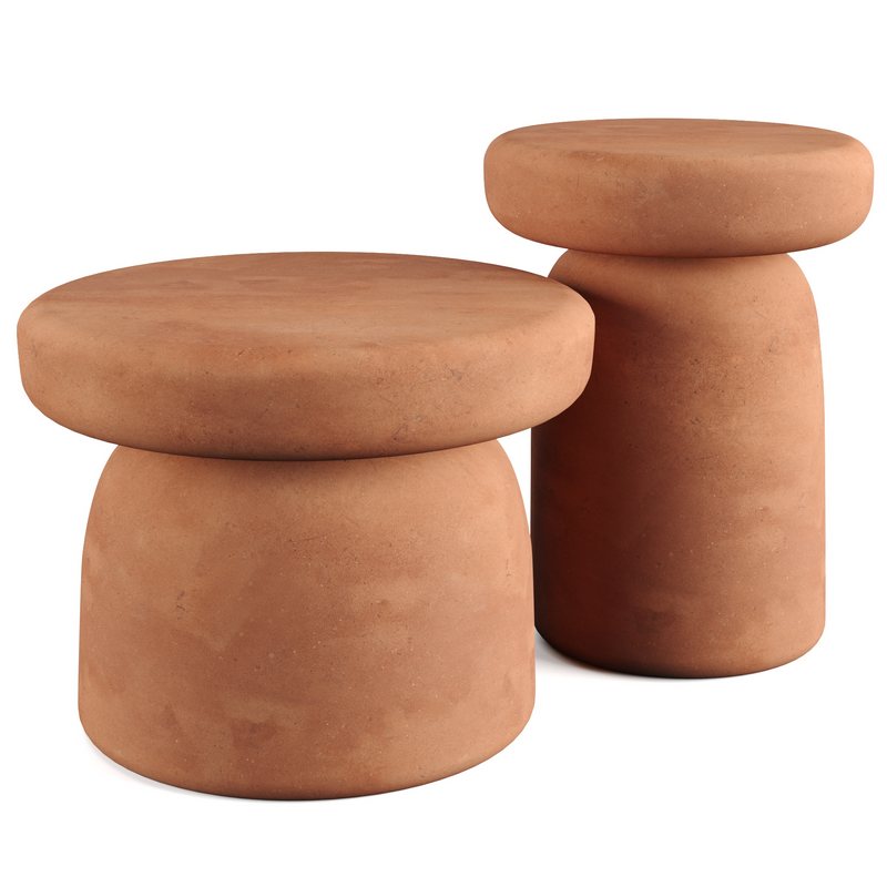 TOTOTO clay coffee table by Miniforms - Image 1