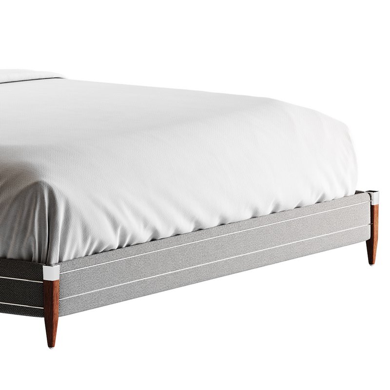 TIBURON MINK UPHOLSTERED QUEEN BEDl - Image 16