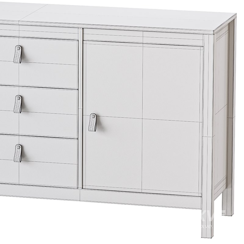 Mcintyre Wide 3 Drawer Sideboard - Image 18