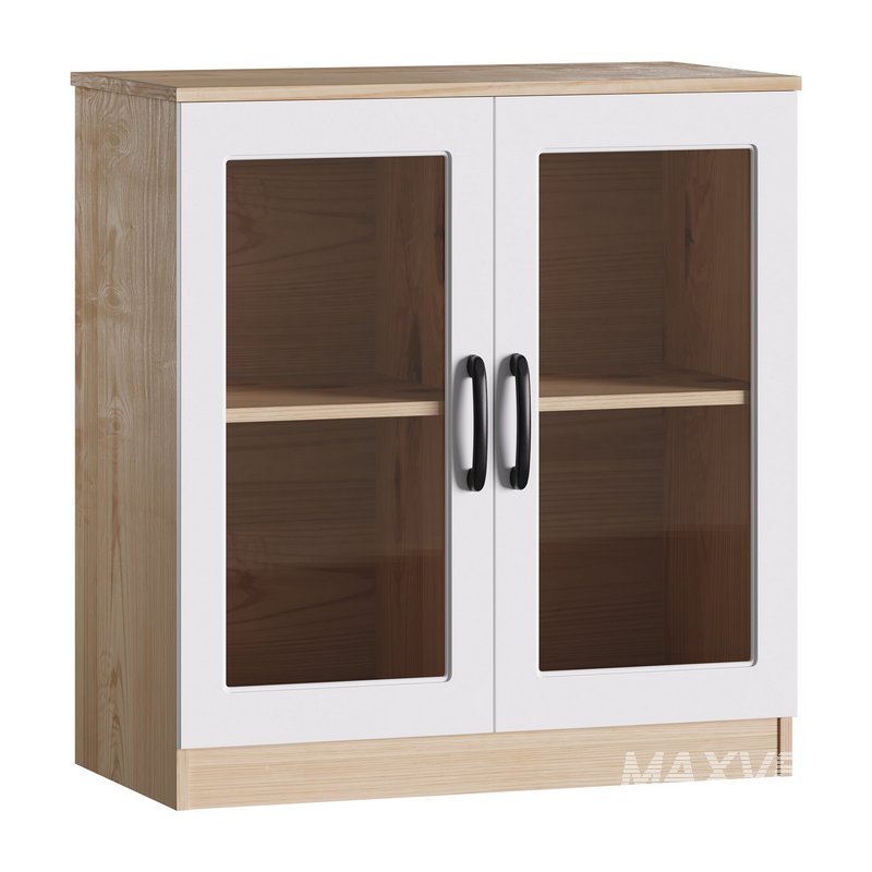 Modern Wood Buffet Cabinet - Image 1