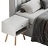 Modern Beige King Size Bed - Thumbnail 19