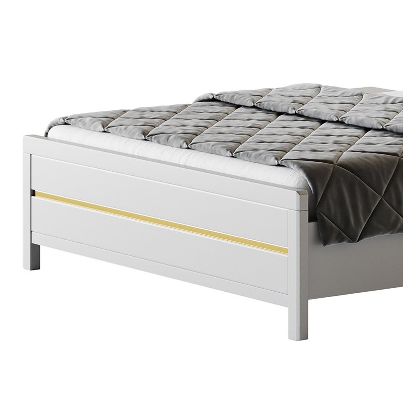 Modern White Bed I - Image 17