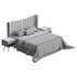 Modern Beige King Size Bed - Thumbnail 17