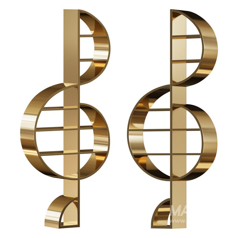 Musical Note Bookshelf - Image 1