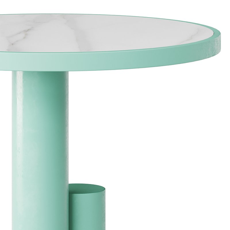 Simple Round Side Table - Image 19