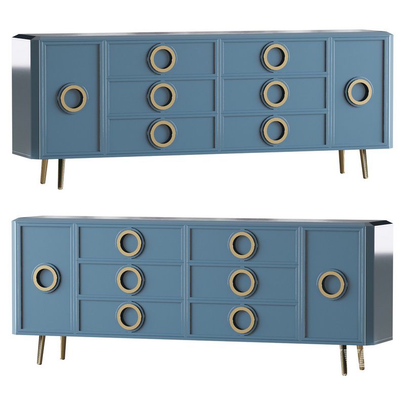 Rindix Blue Sideboard - Image 1