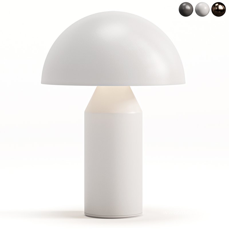 Atollo Glass Table Lamp By Lumens - Image 1