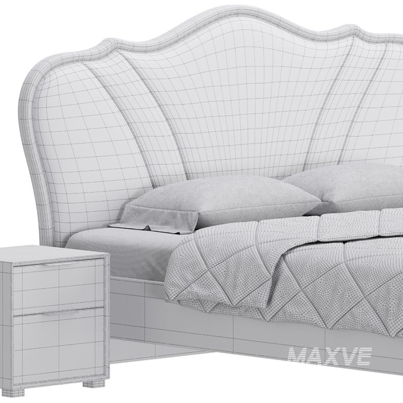 Faux Leather Upholstered Headboard Bed - Image 20