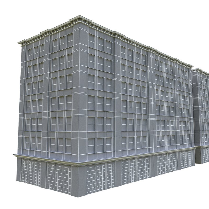 3D Buildings City Set model - Image 20