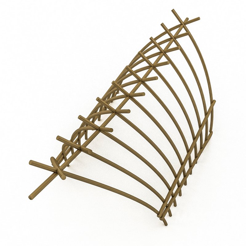 bohemian gate 03 3D model - Image 1