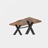 3D 3D natural wood table model 03 model model - Thumbnail 1