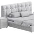 Modern Bed Frame Foam Standard Bed - Thumbnail 22
