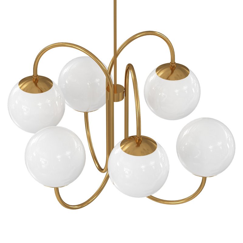 Gooseneck Chandelier - Image 4