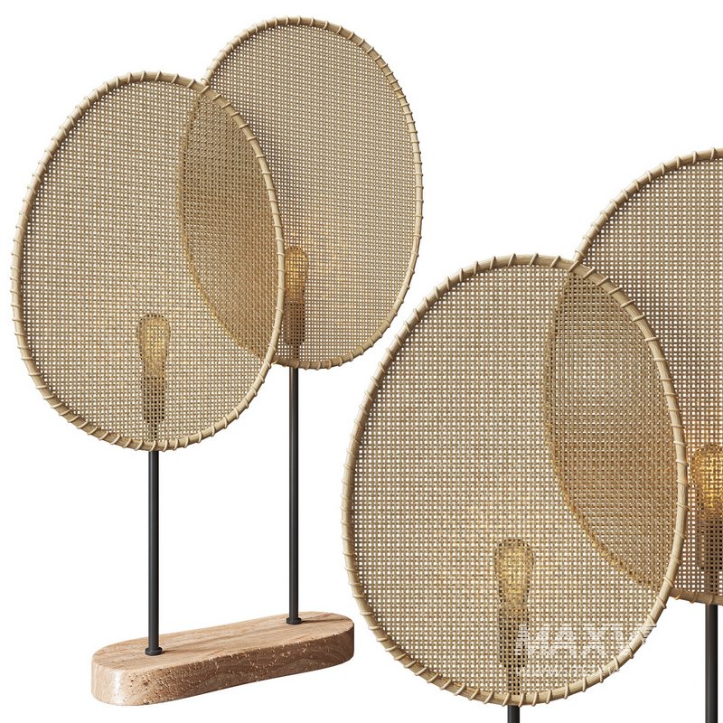 Wabi sabi wind floor lamp - Image 2