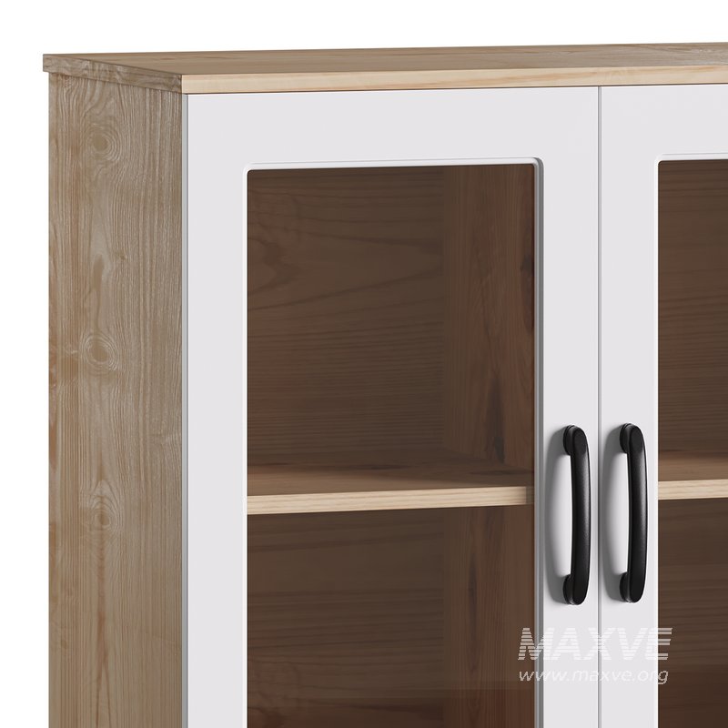 Modern Wood Buffet Cabinet - Image 2