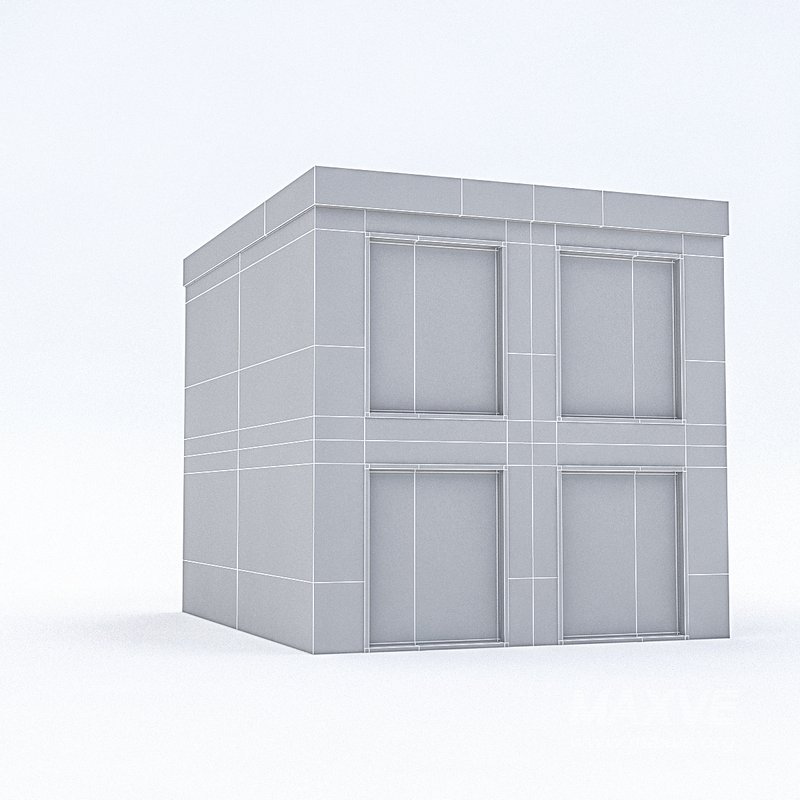 Cartoon Boildings Pack 3D model - Image 22