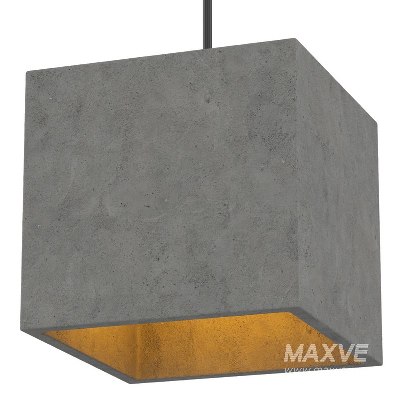 Industrial Style Cement Pendant Light - Image 1