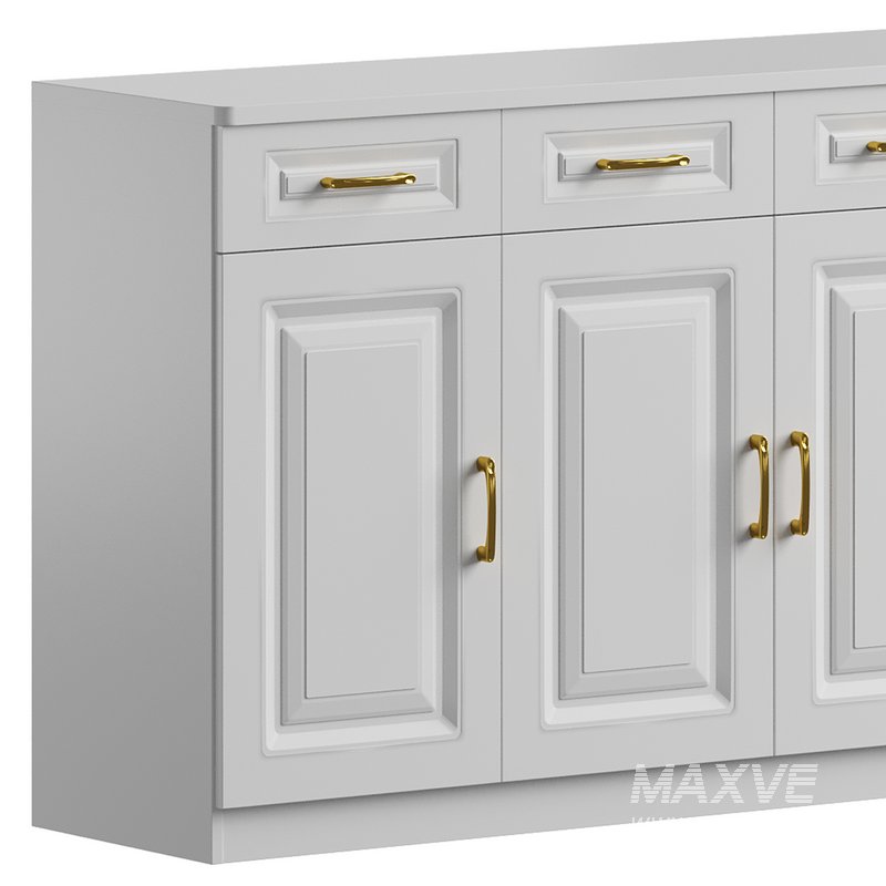 Modern Wood Sideboard Credenza 1 - Image 3