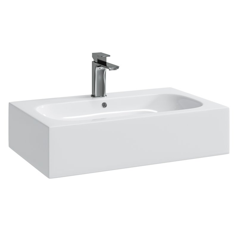 Wall-hung washbasin BS6051 – high-gloss white Bernstain - Image 2