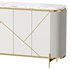 Sideboard Buffet Faux Marble - Thumbnail 2