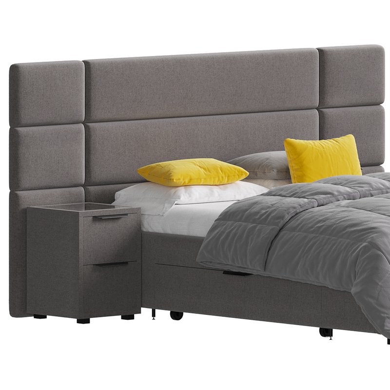 Hart Upholstered Bed Frame - Image 3