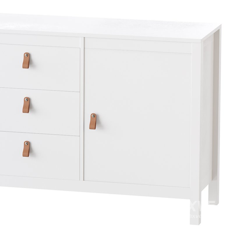 Mcintyre Wide 3 Drawer Sideboard - Image 2
