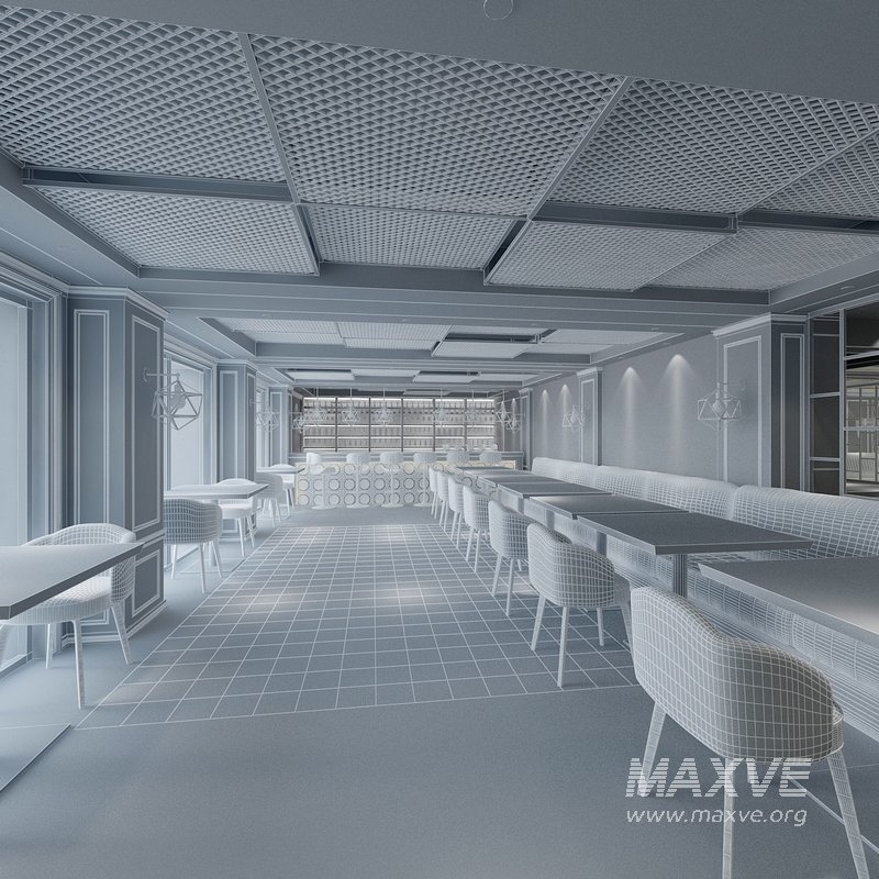 3D model Loft Bar - Image 8