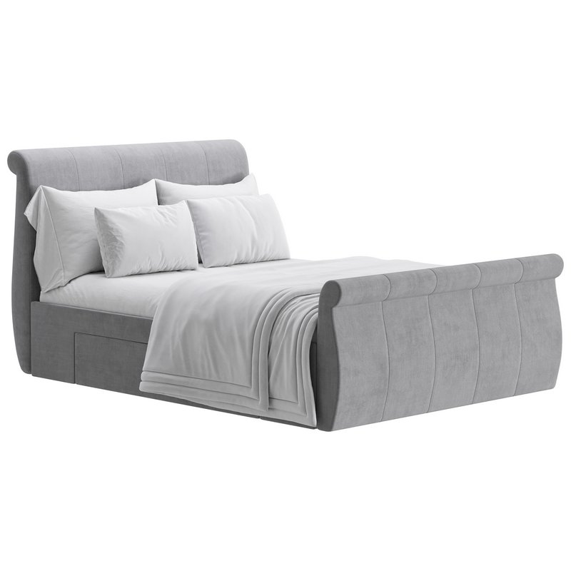 Lucia Upholstered Bed - Image 2
