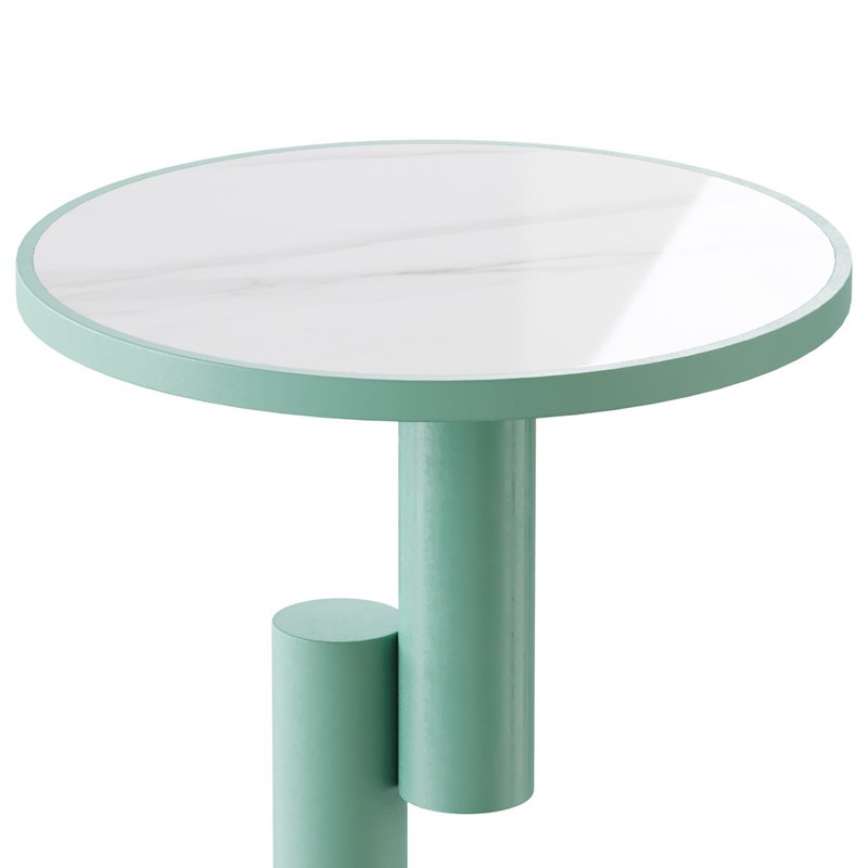 Simple Round Side Table - Image 2