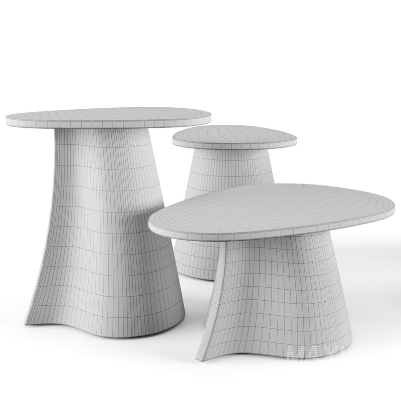 Fossil coffee table by MDF italia - Image 2