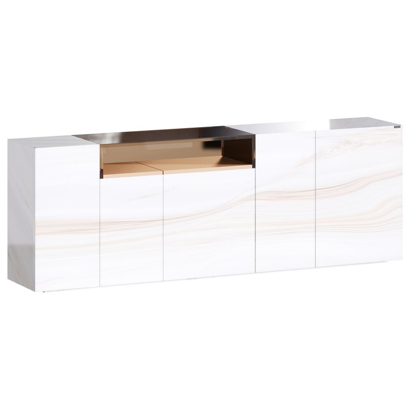 glass sideboard - Image 2