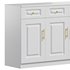 Sumptuous White Wood Sideboard Credenza - Thumbnail 2
