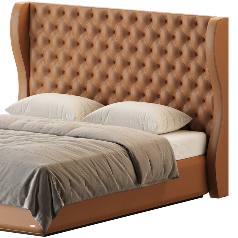 Quilting Upholstered Bed With Storage - Image 3