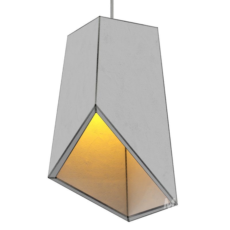 Industrial Style Cement Pendant Light - Image 2