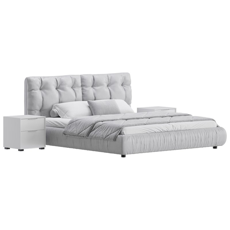 Modern Bed Frame Foam Standard Bed - Image 2