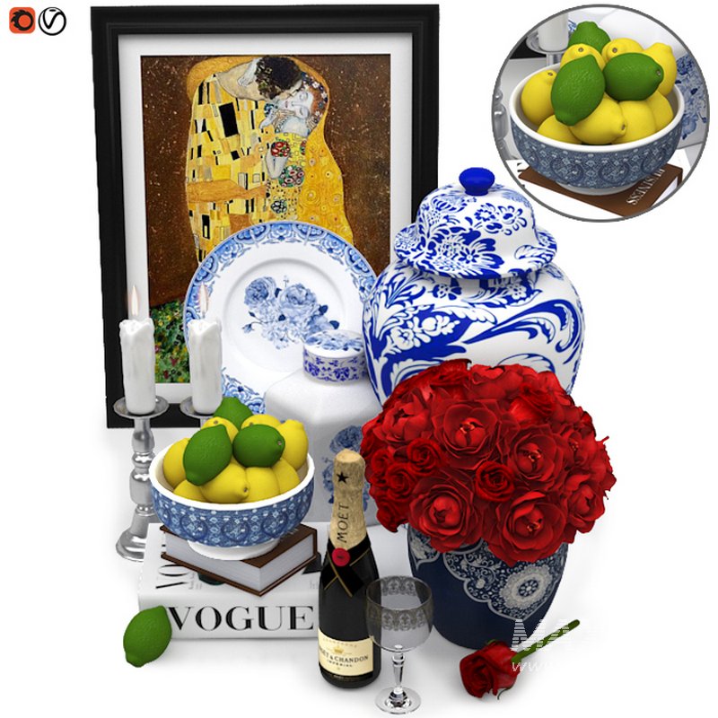 lux deco chinese set - Image 1