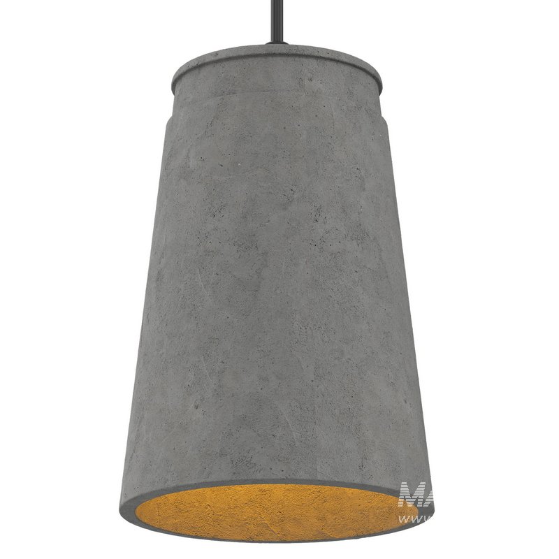 Industrial Style Cement Pendant Light - Image 1
