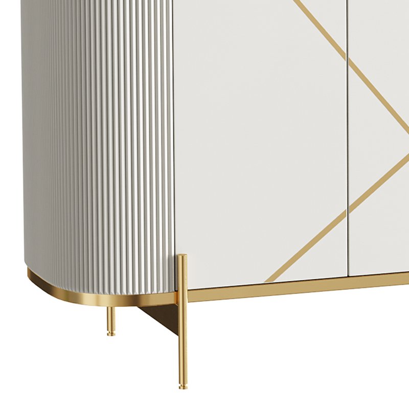 Sideboard Buffet Faux Marble - Image 3