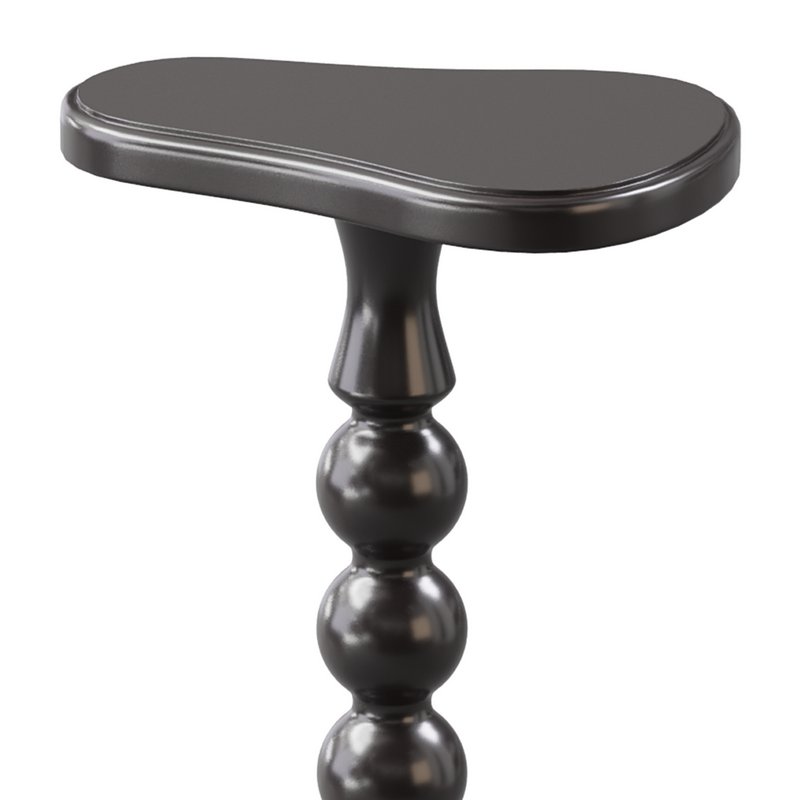 Retro Solid Wood Side Table - Image 3