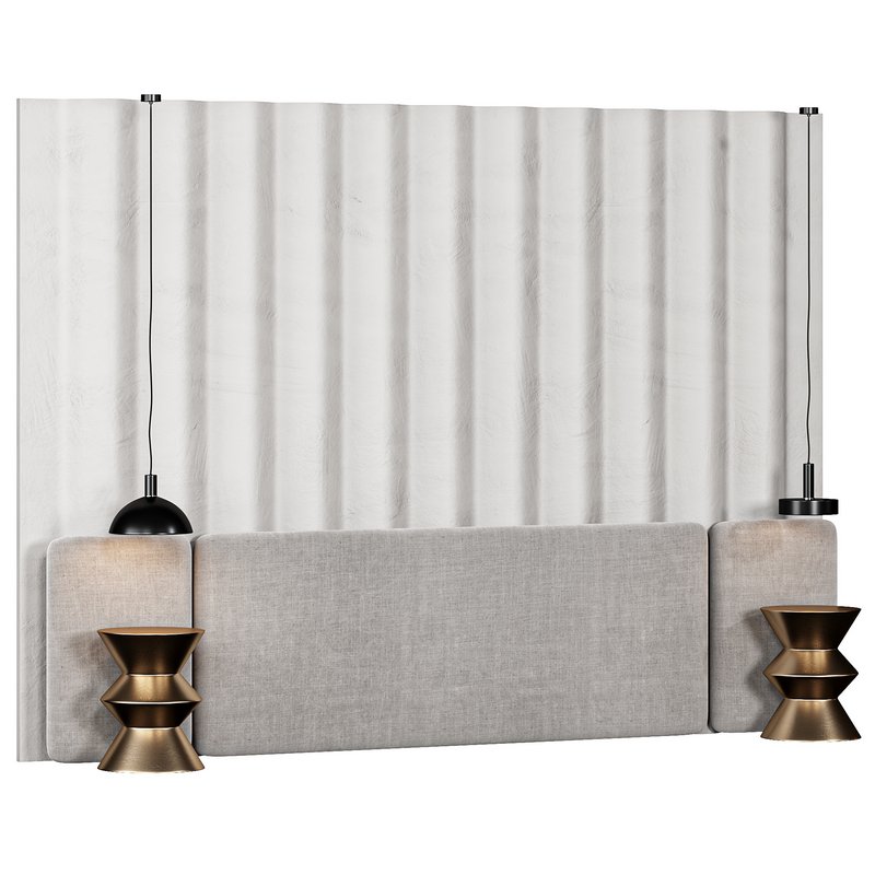 Wall composition bedroom headboard kit - Image 2