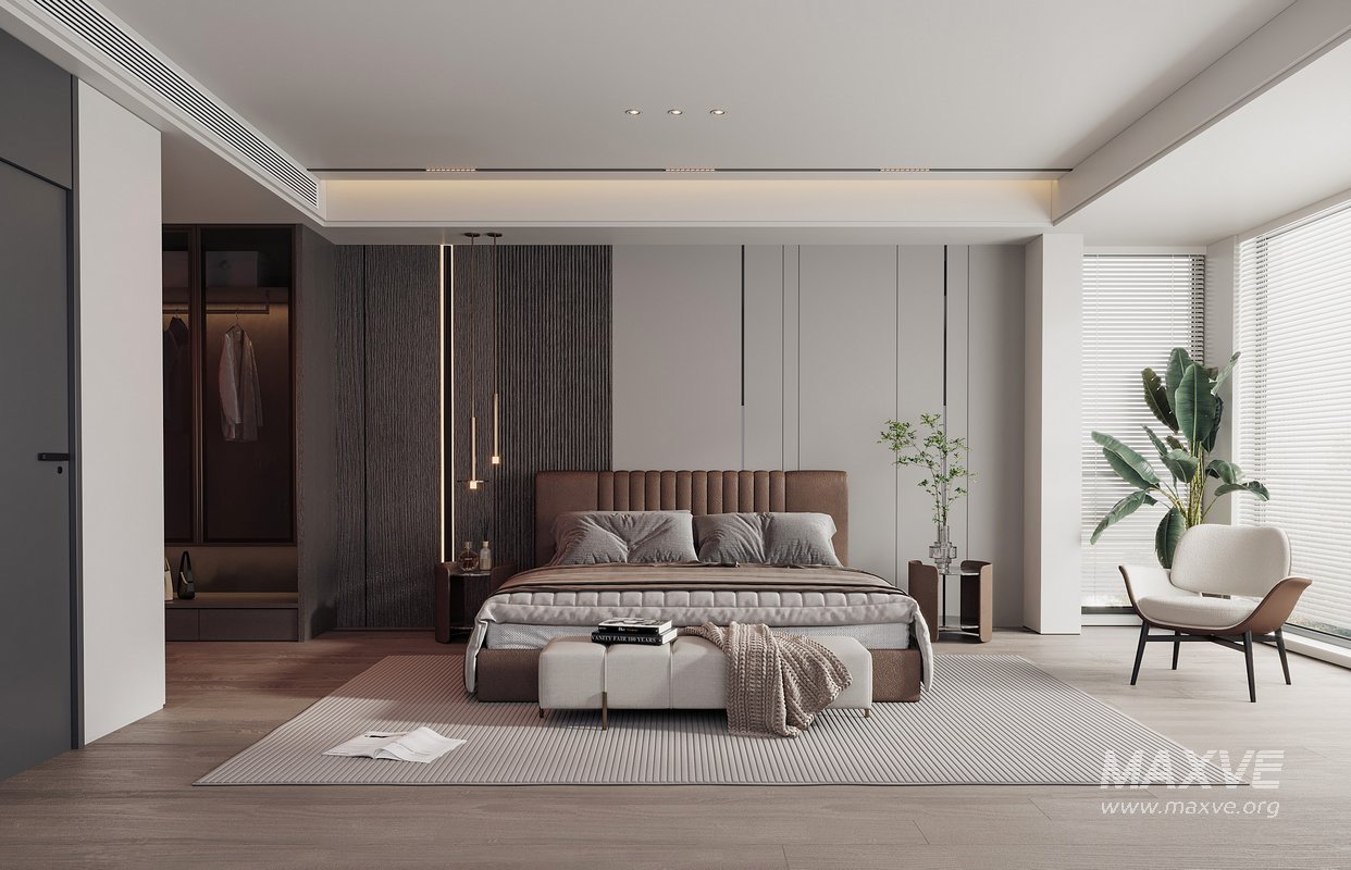 Modern bedroom - Image 1