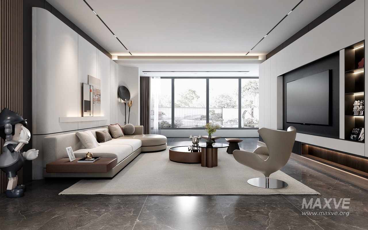 Modern living room - Image 1