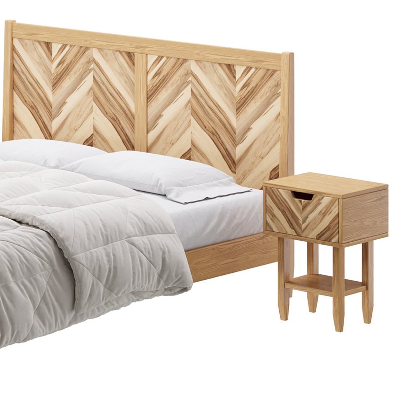 Paxton Wooden Bed - Image 3