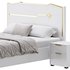 Modern White Bed I - Thumbnail 3